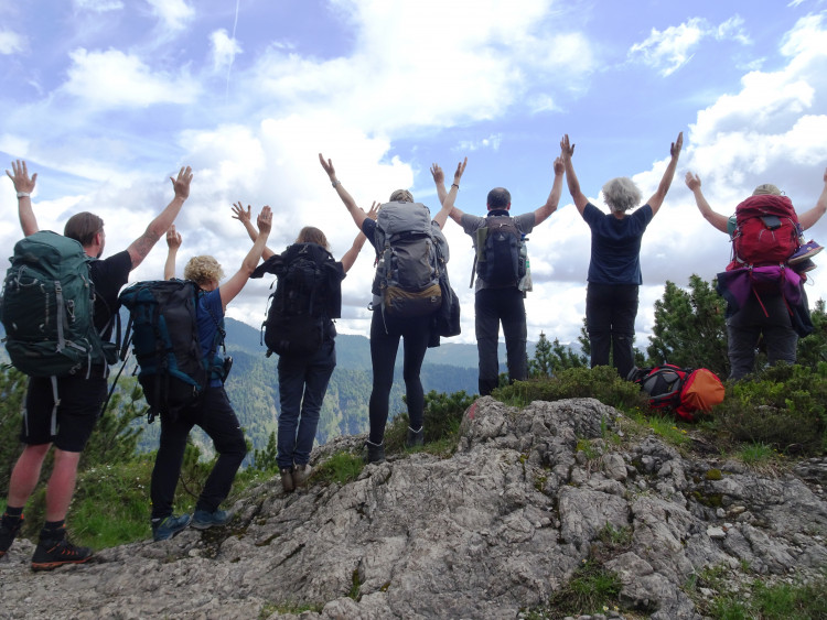 Spiritwanderung leichte Herbsttour - Chiemgauer Alpen