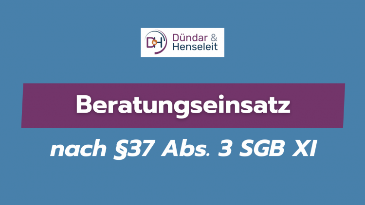 Beratungsgespräch nach §37 Abs. 3 SGB XI | Online