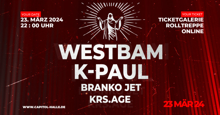 WESTBAM, K-PAUL, BRANKO JET, KRS.AGE – God save the Rave