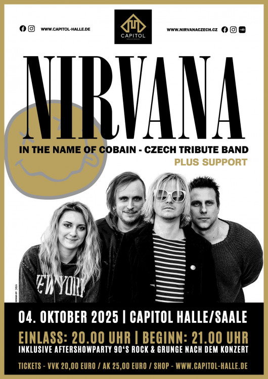 NIRVANA - in the name of Cobain - live im Capitol Halle