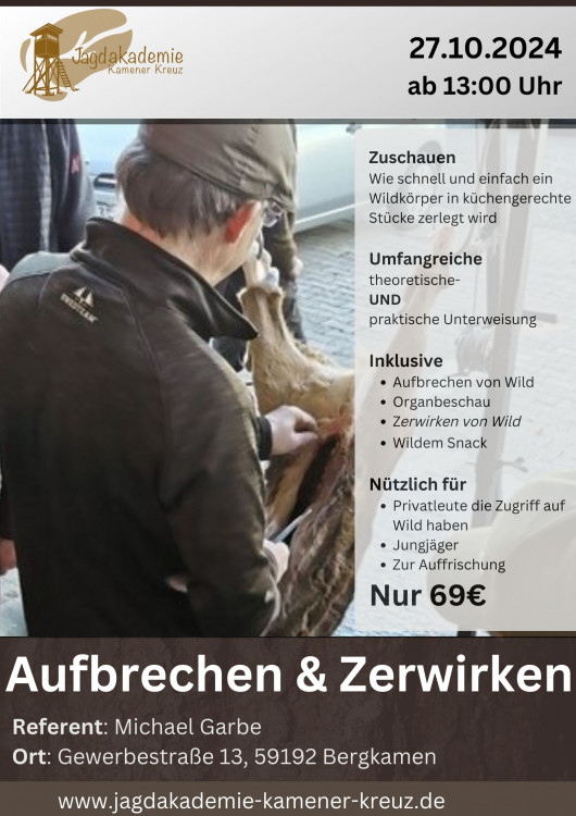 Seminar - Aufbrechen und Zerwirken