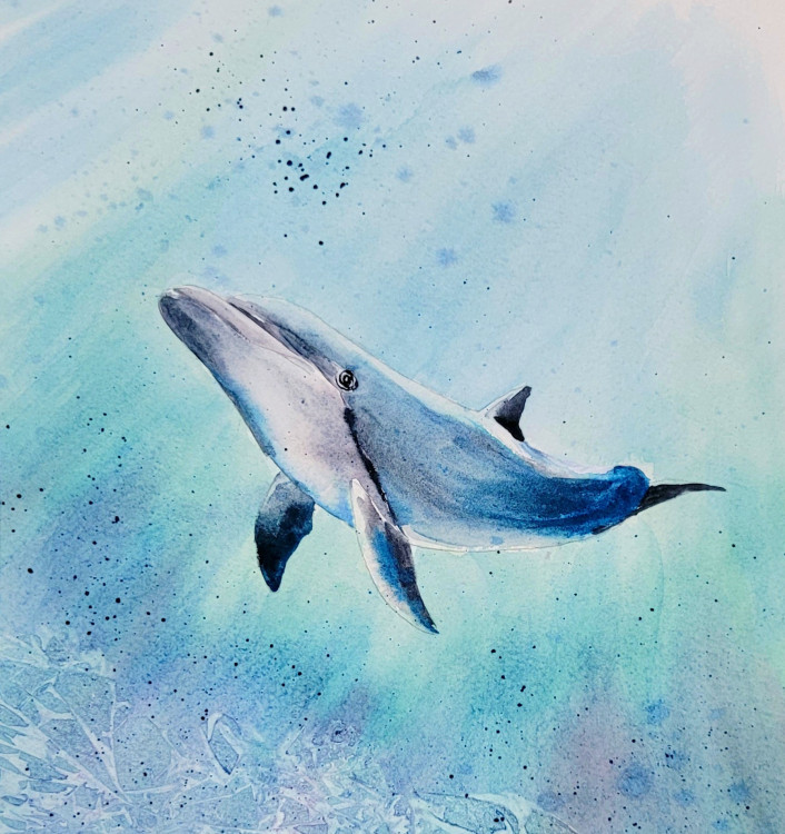 Aquarell-Kurzworkshop "Supergranulation Meer" 21.05.25, 18.15 Uhr