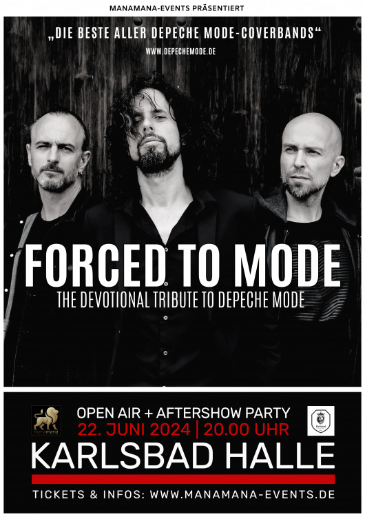 FORCED TO MODE / LIVE / im KONZERT / mit AFTERSHOWPARTY