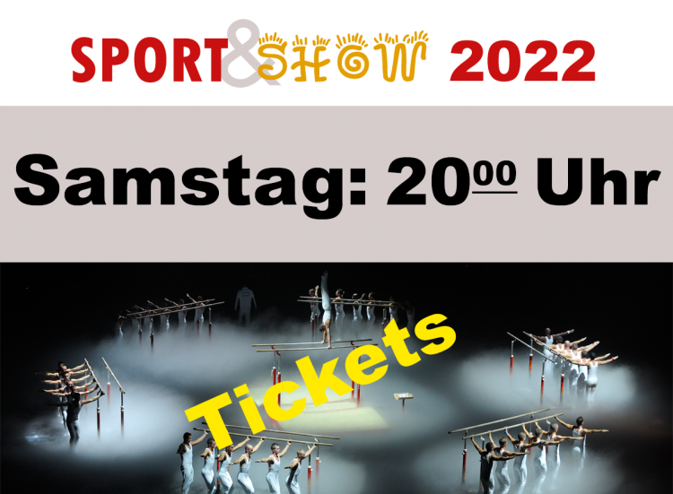 3. Sport und Show Samstag 26.02.2022 20:00 Uhr