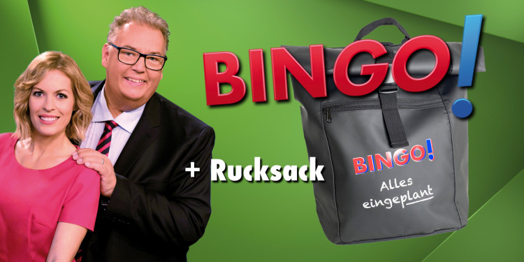 BINGO! Die Umweltlotterie - Premium Fan Bundle Rucksack