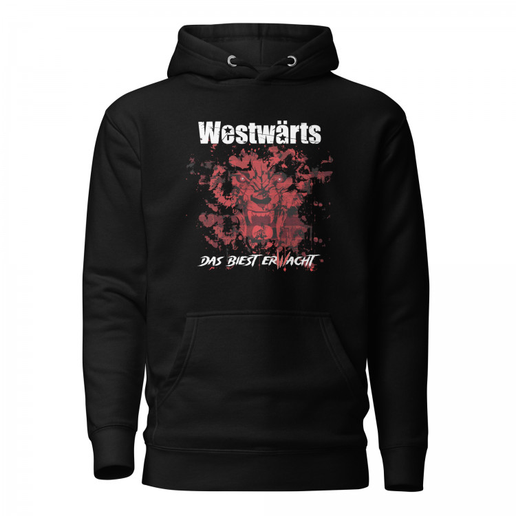 Hoodie "Das Biest erwacht" (schwarz)