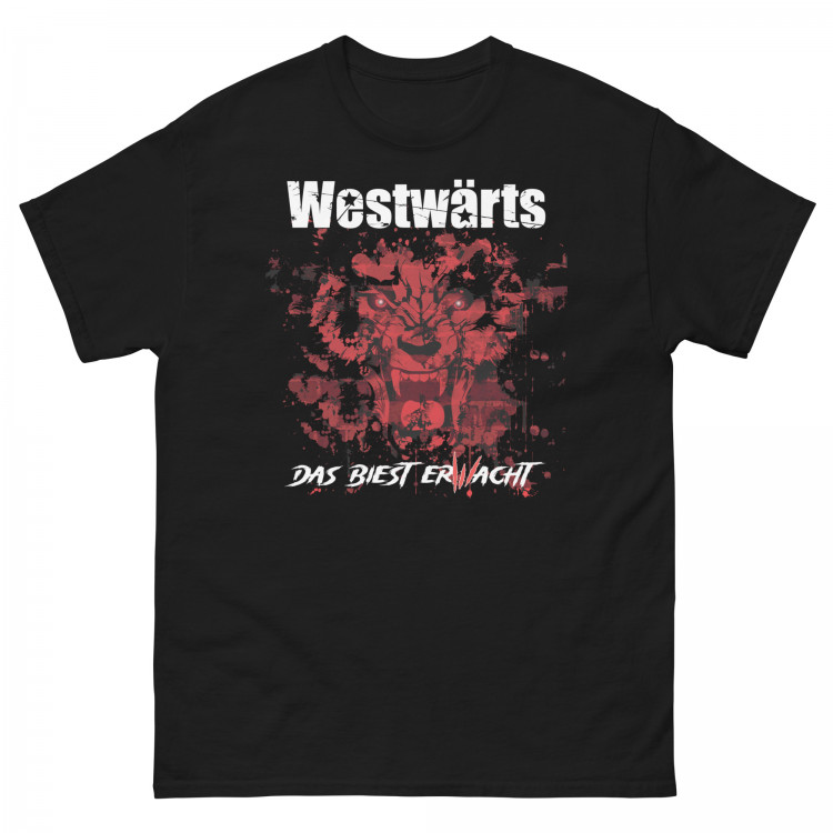 T-Shirt "Das Biest erwacht" (schwarz)